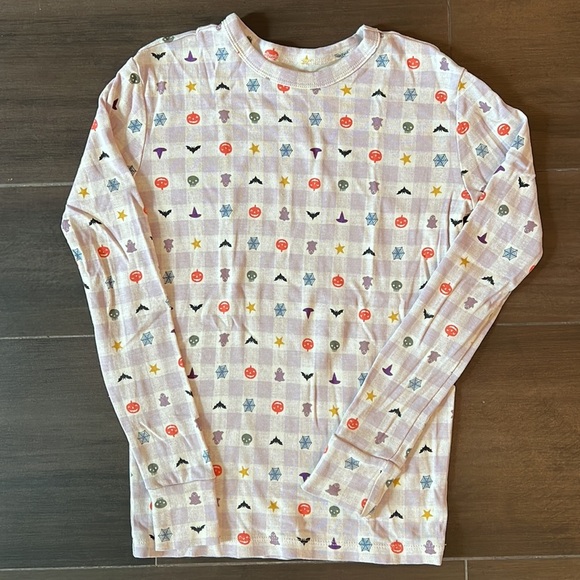 Gap Kids 🎃 Heathered Lavender Halloween Pajamas - Picture 2 of 7